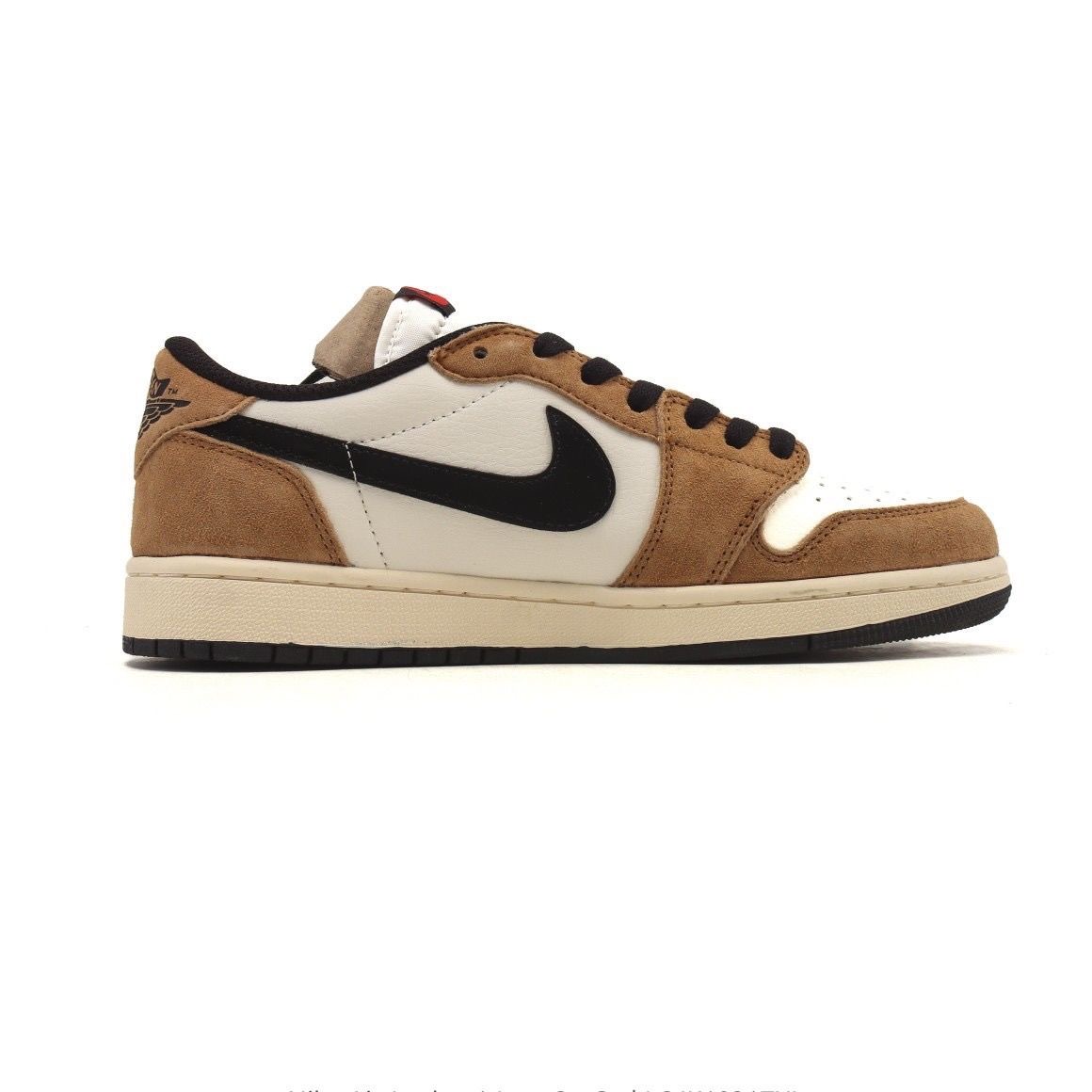 סניקרס Nike Air Jordan Low בעיצוב זמש – תמונה 3