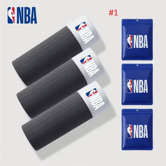 בוקסר גברים נשימתי עם לוגו NBA ומרקם פסים – תמונה 6