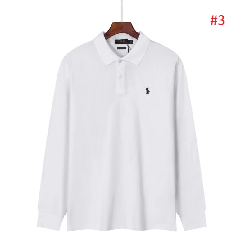חולצת פולו שרוול ארוך לגברים Polo Ralph Lauren – תמונה 6