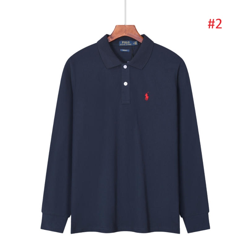 חולצת פולו שרוול ארוך לגברים Polo Ralph Lauren – תמונה 5