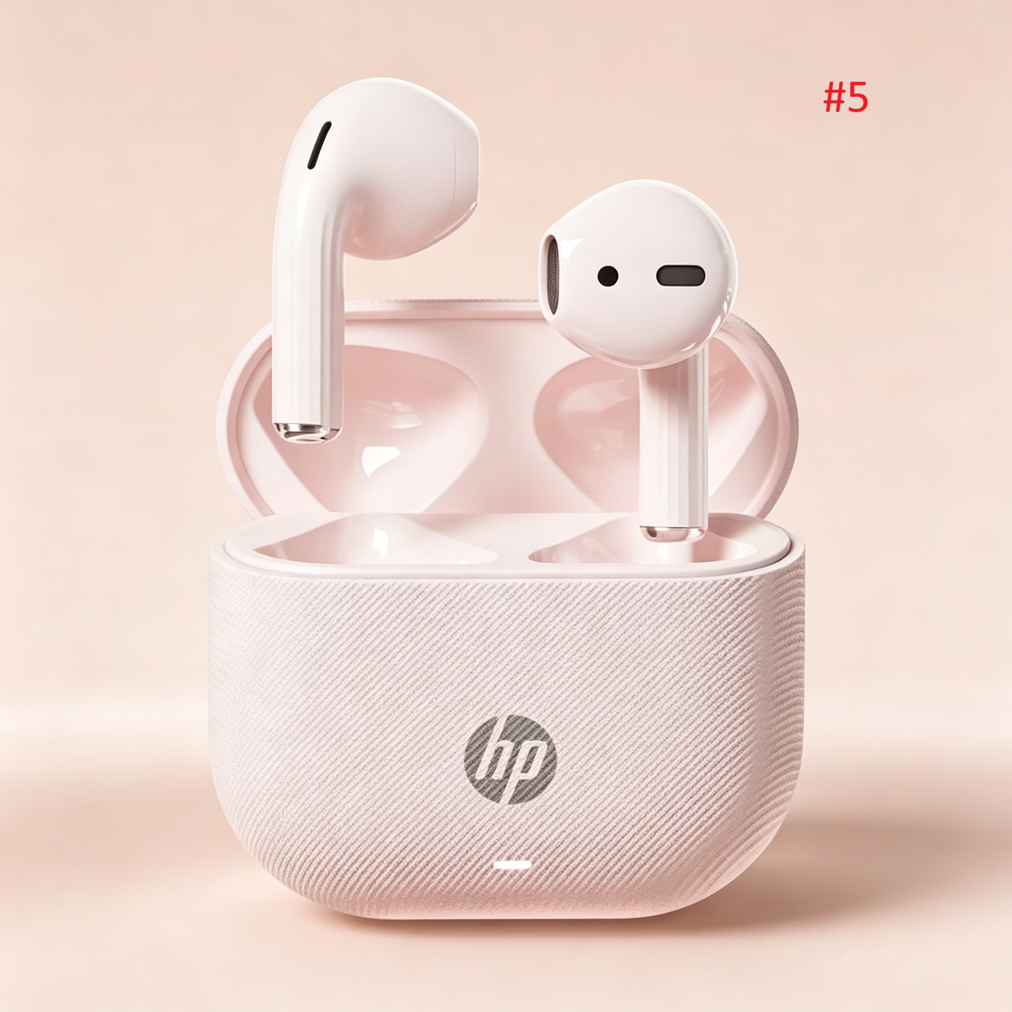 אוזניות TWS אלחוטיות של HP עם קייס בטקסטורה – תמונה 7
