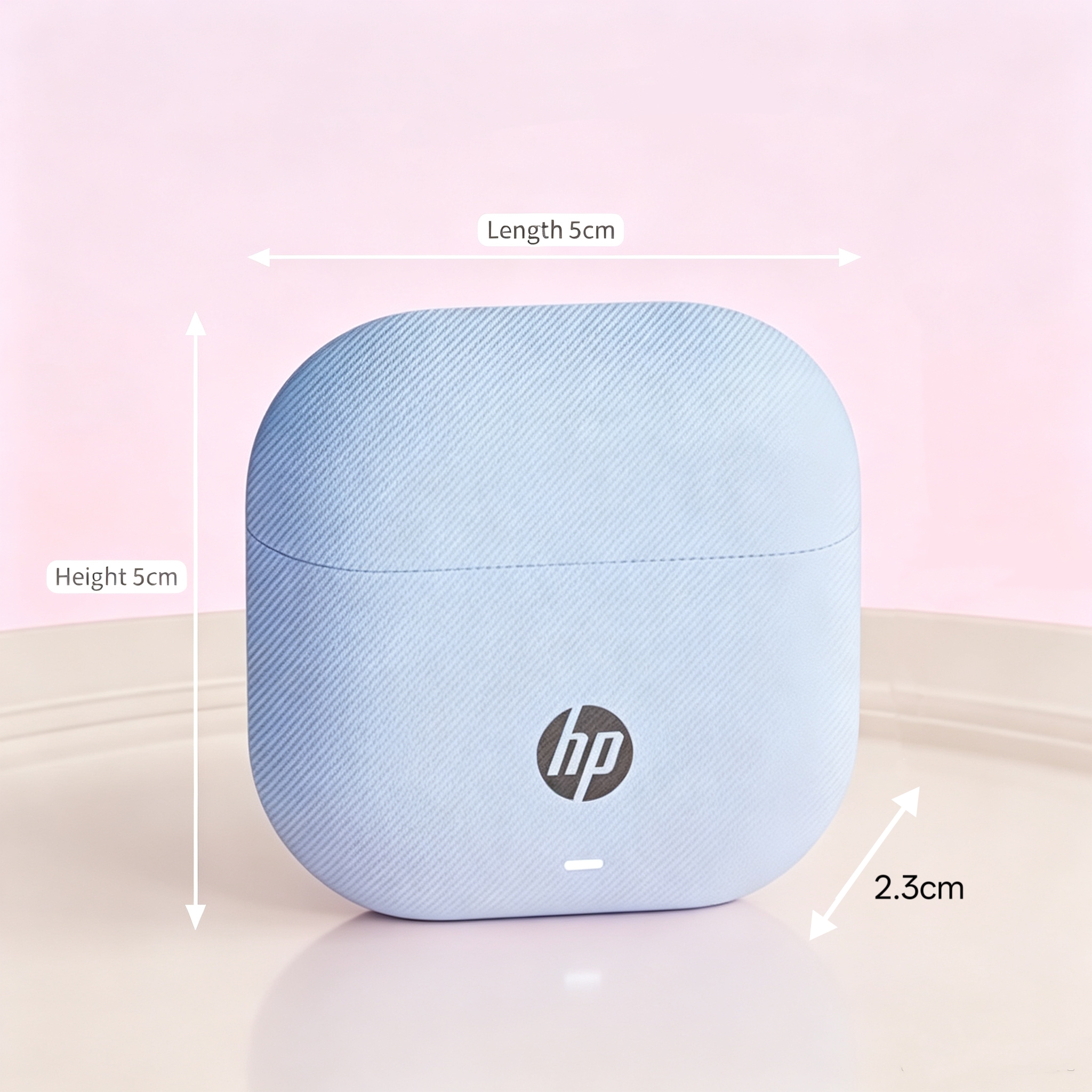 אוזניות TWS אלחוטיות של HP עם קייס בטקסטורה – תמונה 15