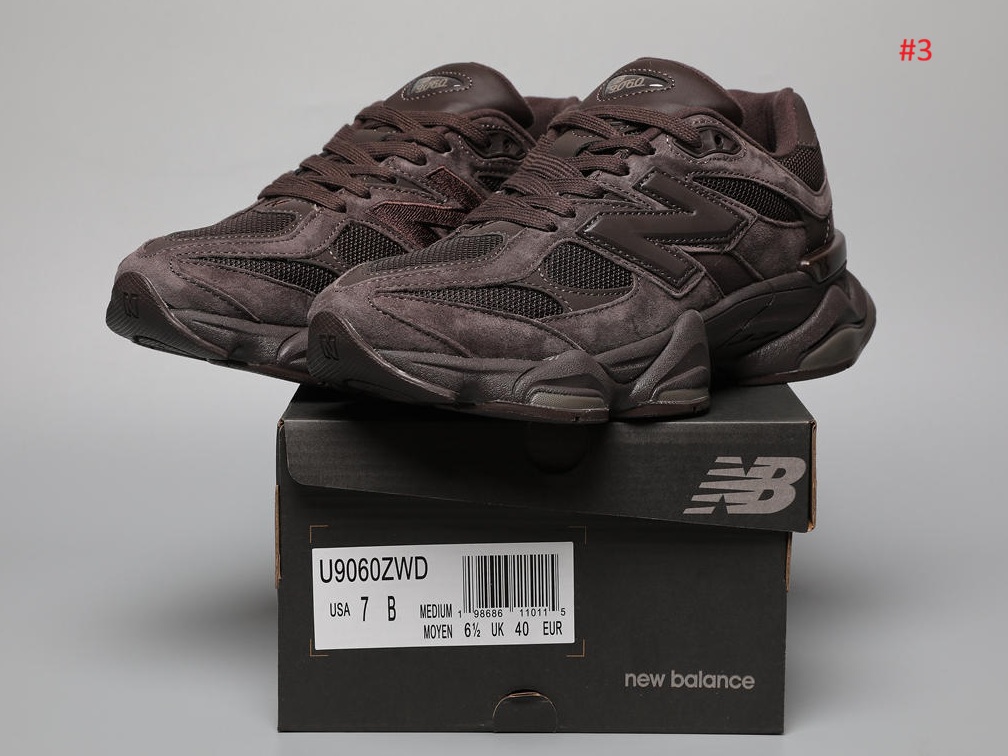 סניקרס לייף סטייל New Balance 9060 זמש ורשת – תמונה 4