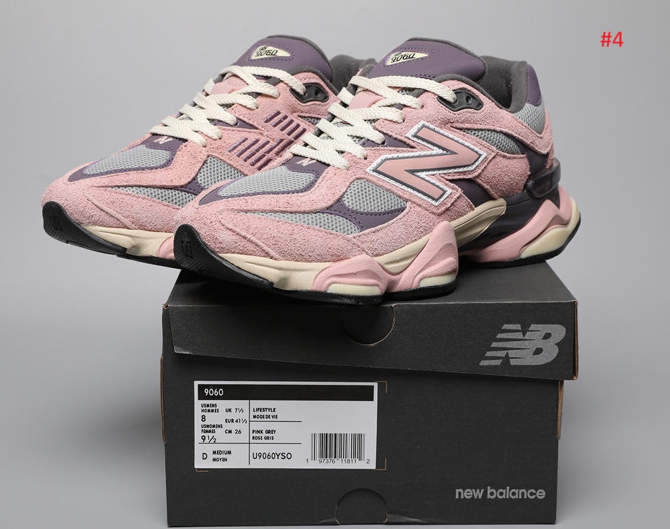 סניקרס לייף סטייל New Balance 9060 זמש ורשת – תמונה 5
