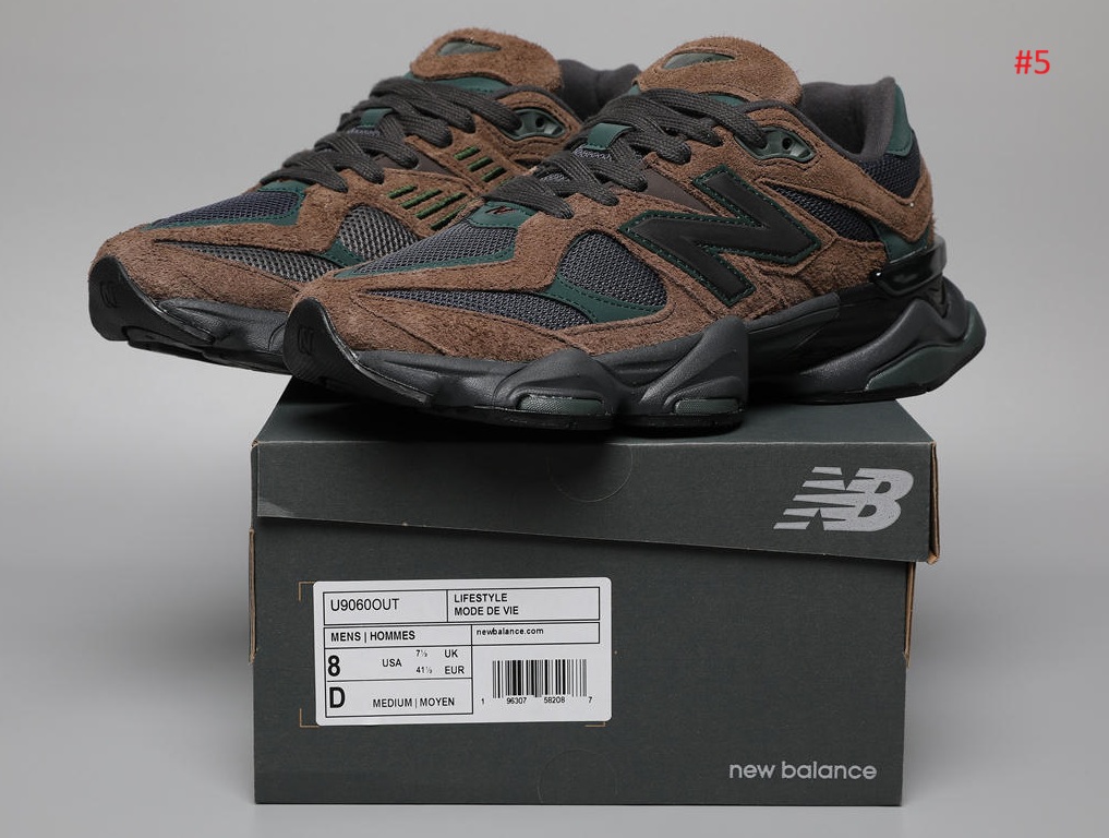 סניקרס לייף סטייל New Balance 9060 זמש ורשת – תמונה 6