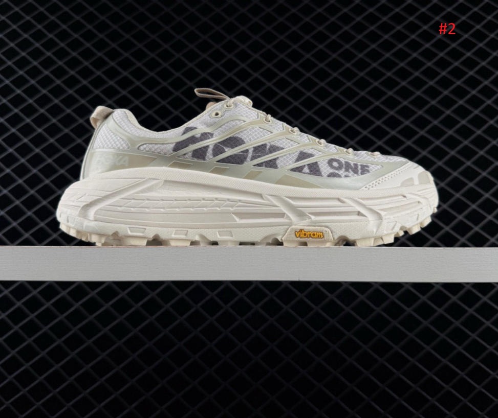 נעלי ריצת שטח HOKA עם סוליית Vibram – תמונה 3