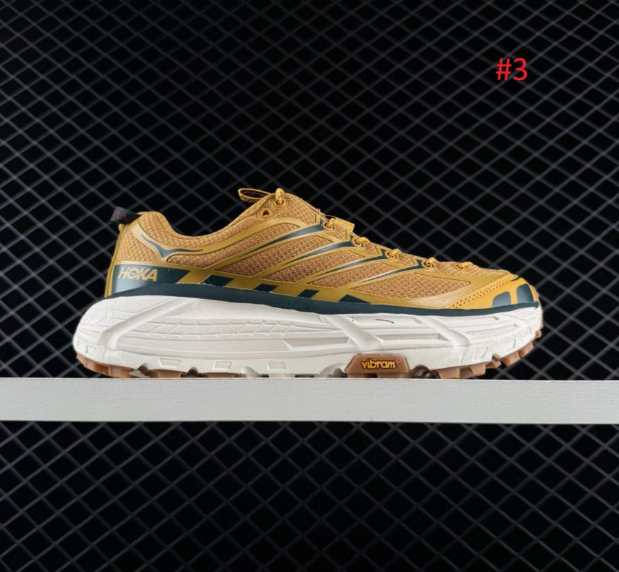 נעלי ריצת שטח HOKA עם סוליית Vibram – תמונה 4