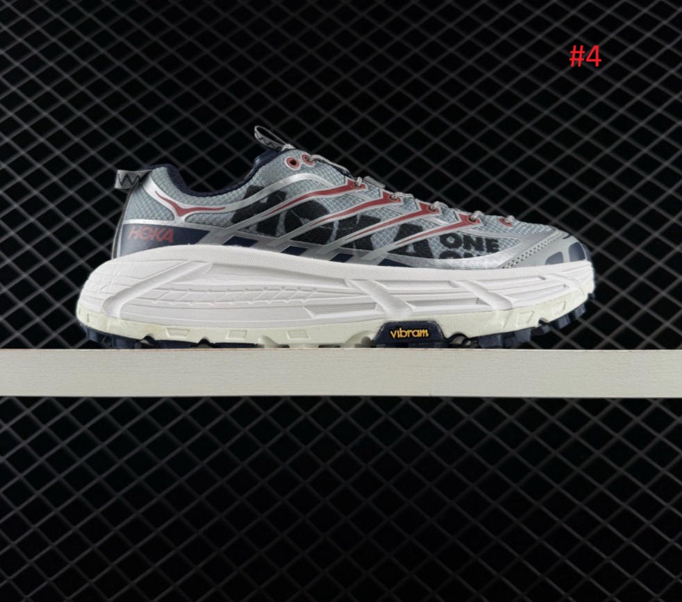 נעלי ריצת שטח HOKA עם סוליית Vibram – תמונה 5
