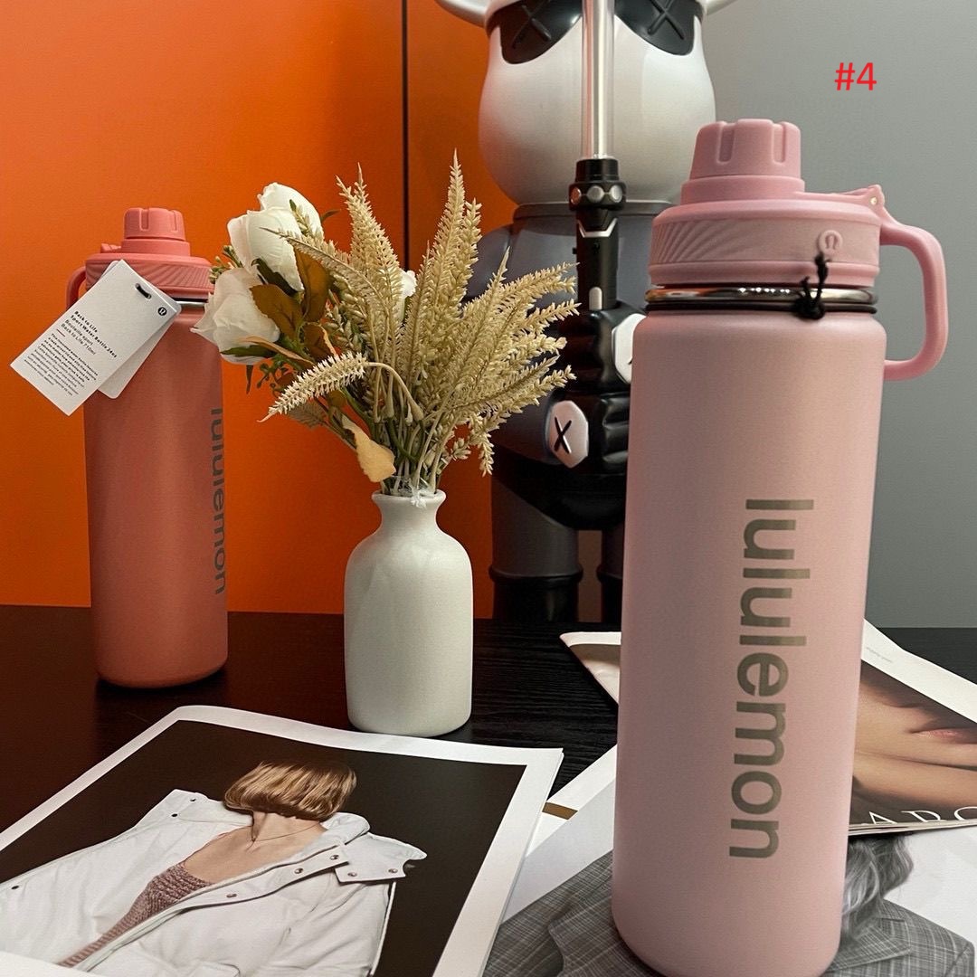 בקבוק שתייה לספורט עם ידית נשיאה וגימור מט lululemon – תמונה 5