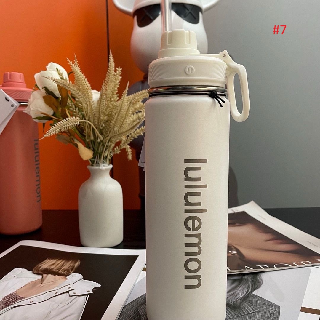 בקבוק שתייה לספורט עם ידית נשיאה וגימור מט lululemon – תמונה 8