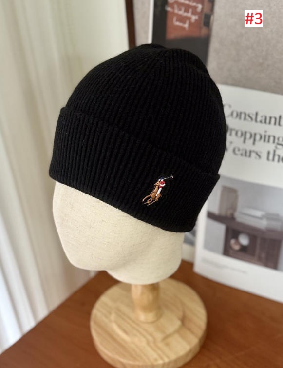 כובע גרב סרוג עם לוגו רקום Polo Ralph Lauren – תמונה 4