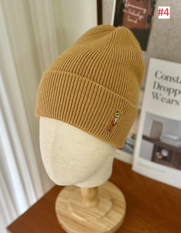 כובע גרב סרוג עם לוגו רקום Polo Ralph Lauren – תמונה 5