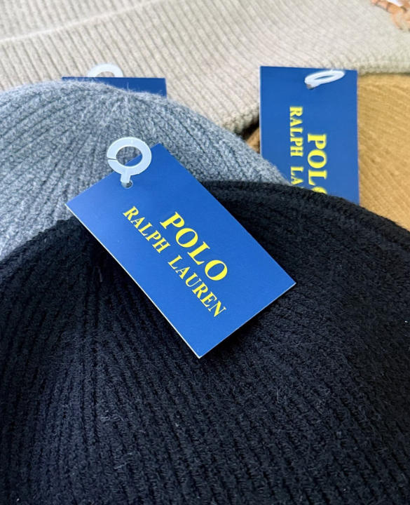 כובע גרב סרוג עם לוגו רקום Polo Ralph Lauren – תמונה 8