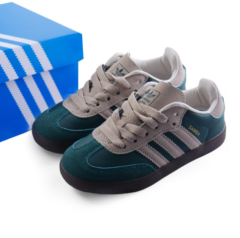 סניקרס ילדים Adidas Samba קלאסיות עם שרוכים – תמונה 12