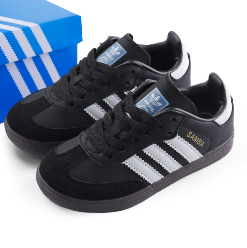 סניקרס ילדים Adidas Samba קלאסיות עם שרוכים – תמונה 17