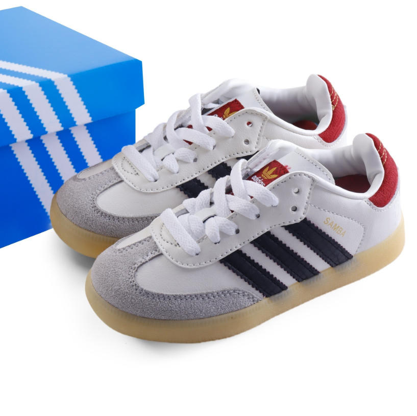 סניקרס ילדים Adidas Samba קלאסיות עם שרוכים – תמונה 6