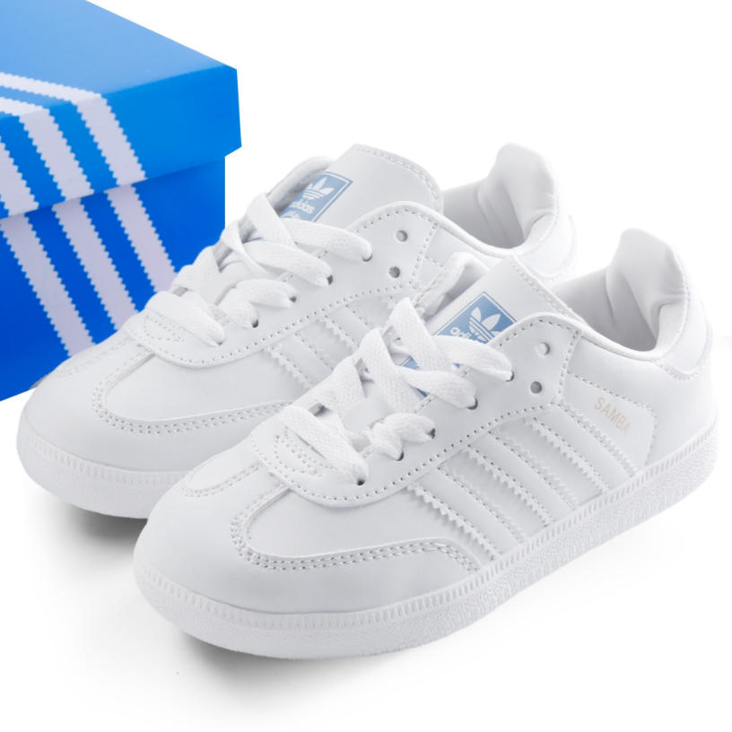 סניקרס ילדים Adidas Samba קלאסיות עם שרוכים – תמונה 8