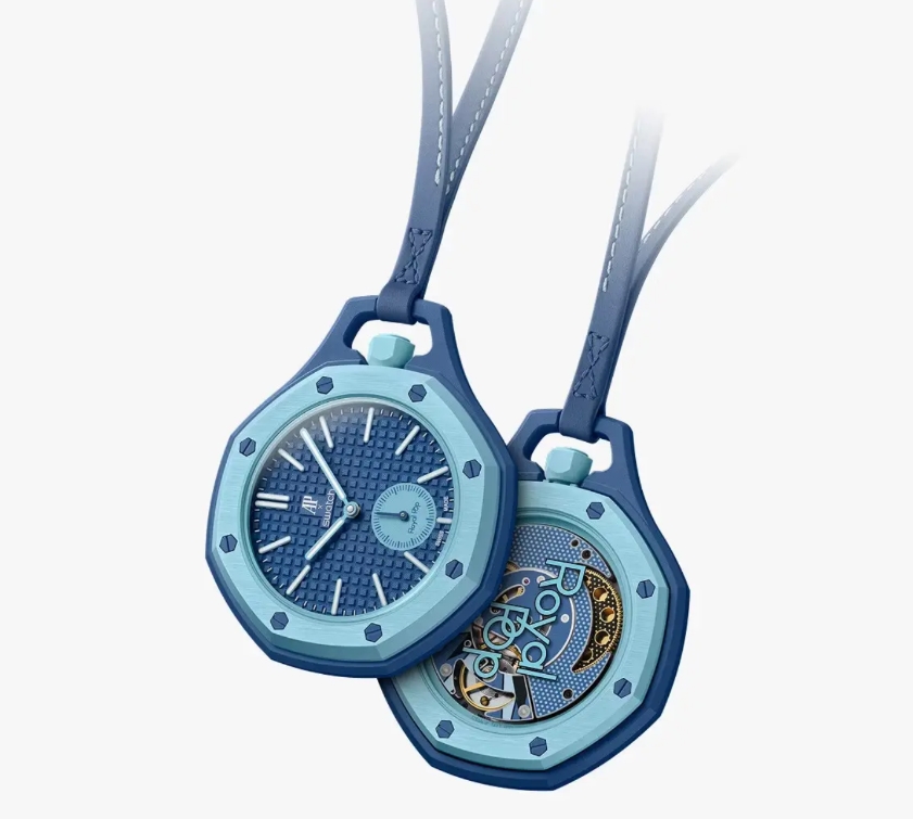 AP Swatch Royal Pop שעון תליון לצוואר – תמונה 3
