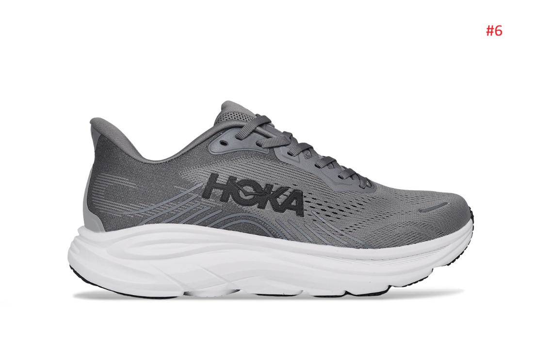 HOKA נעלי ריצה יוניסקס קלות ומרופדות – תמונה 7