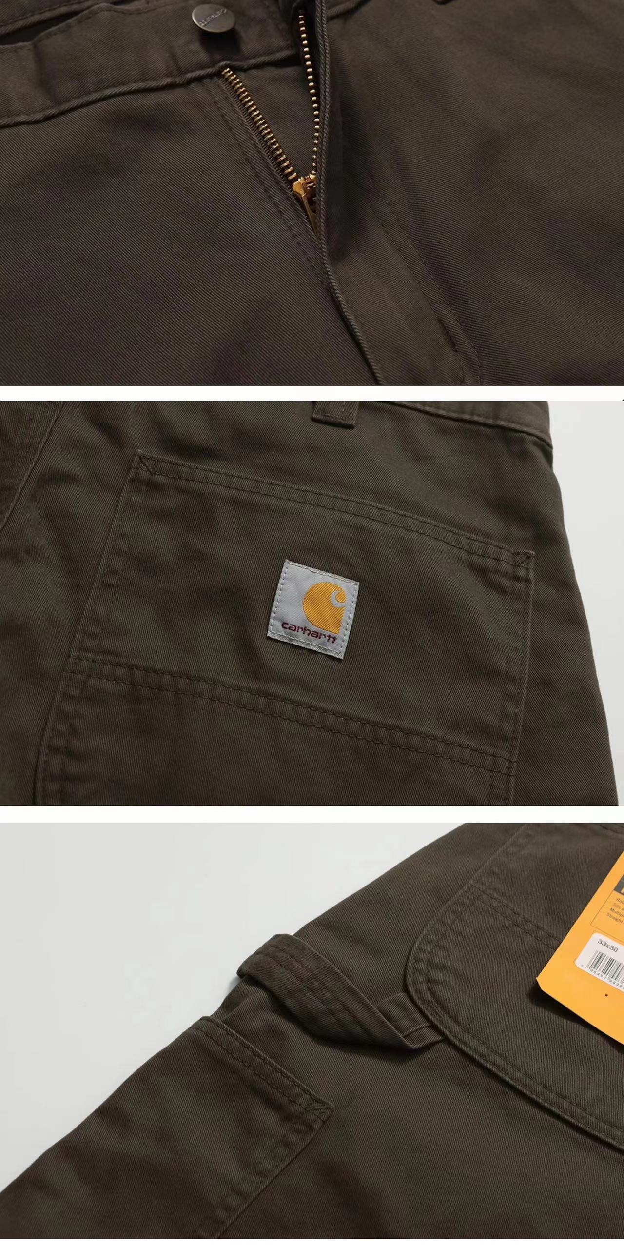 Carhartt מכנסי עבודה לגברים עם כיסי כלי עבודה – תמונה 11