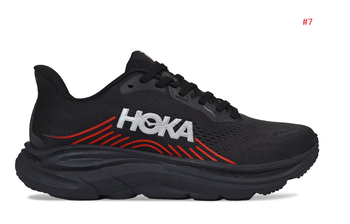 HOKA נעלי ריצה יוניסקס קלות ומרופדות – תמונה 8