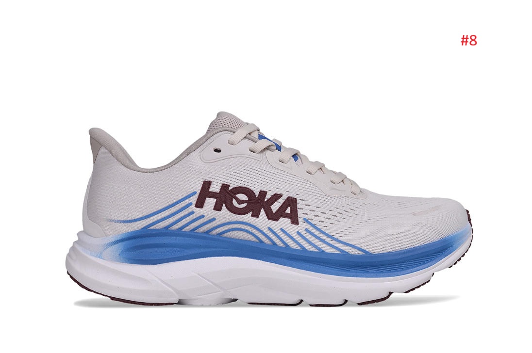 HOKA נעלי ריצה יוניסקס קלות ומרופדות – תמונה 9