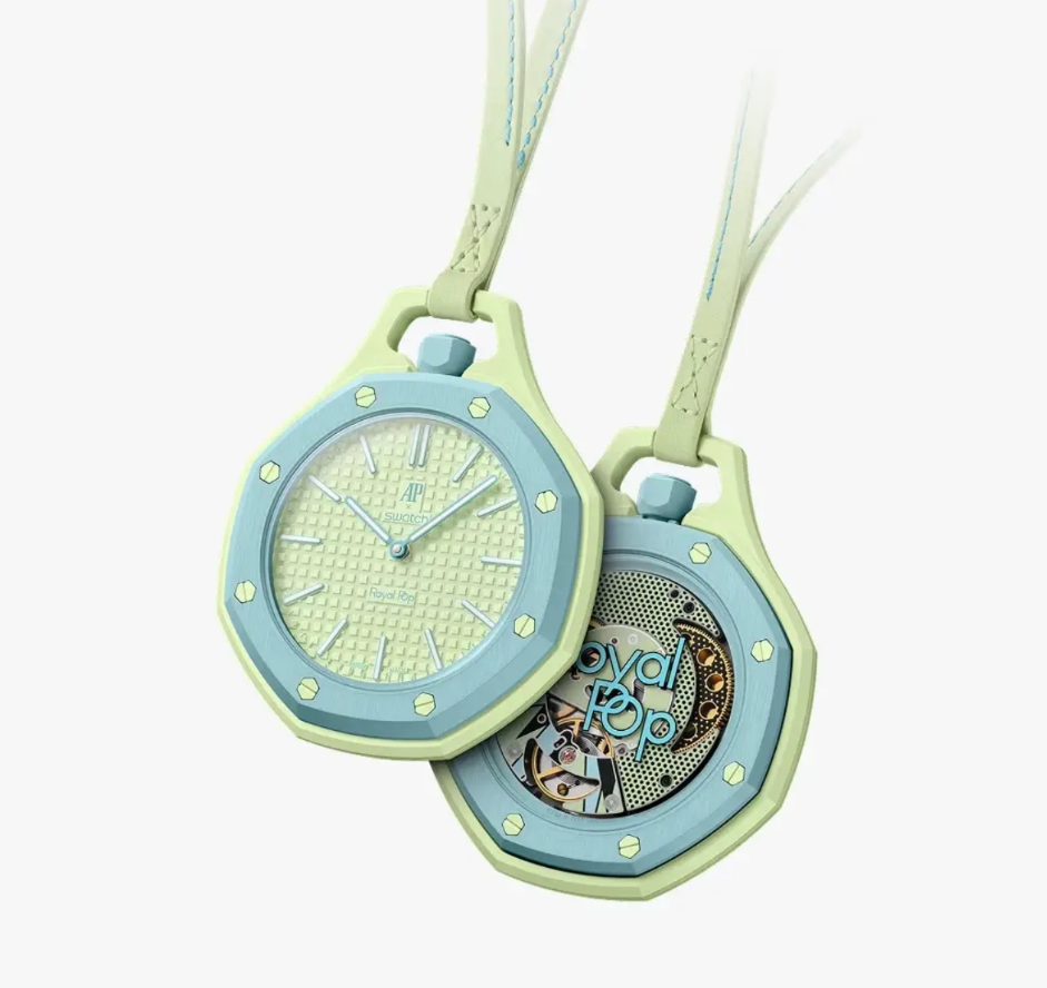 AP Swatch Royal Pop שעון תליון לצוואר – תמונה 4