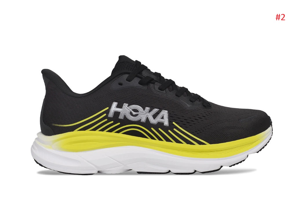 HOKA נעלי ריצה יוניסקס קלות ומרופדות – תמונה 3