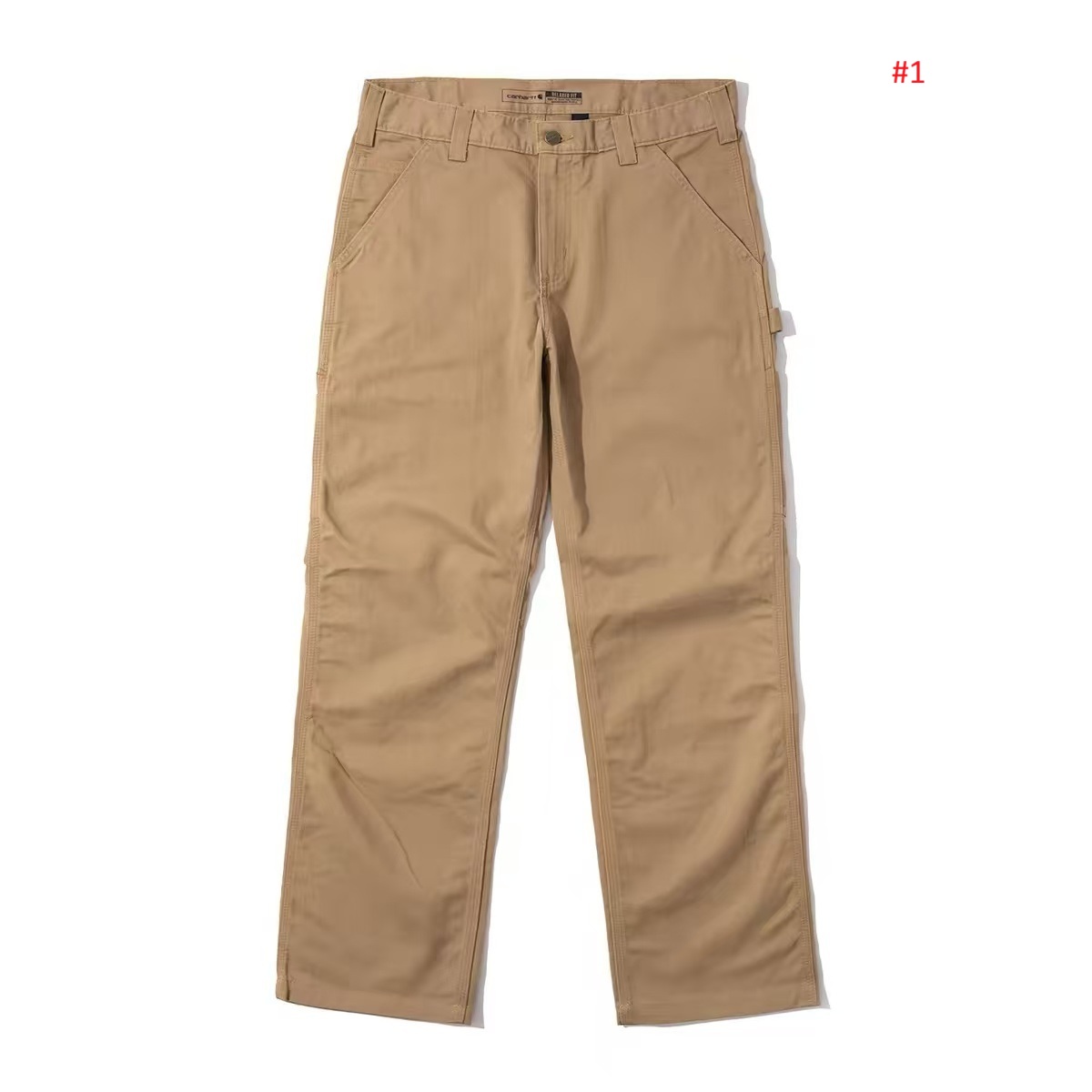 Carhartt מכנסי עבודה לגברים עם כיסי כלי עבודה – תמונה 2