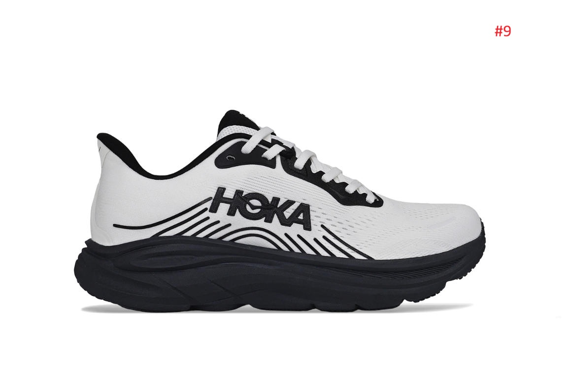 HOKA נעלי ריצה יוניסקס קלות ומרופדות – תמונה 10