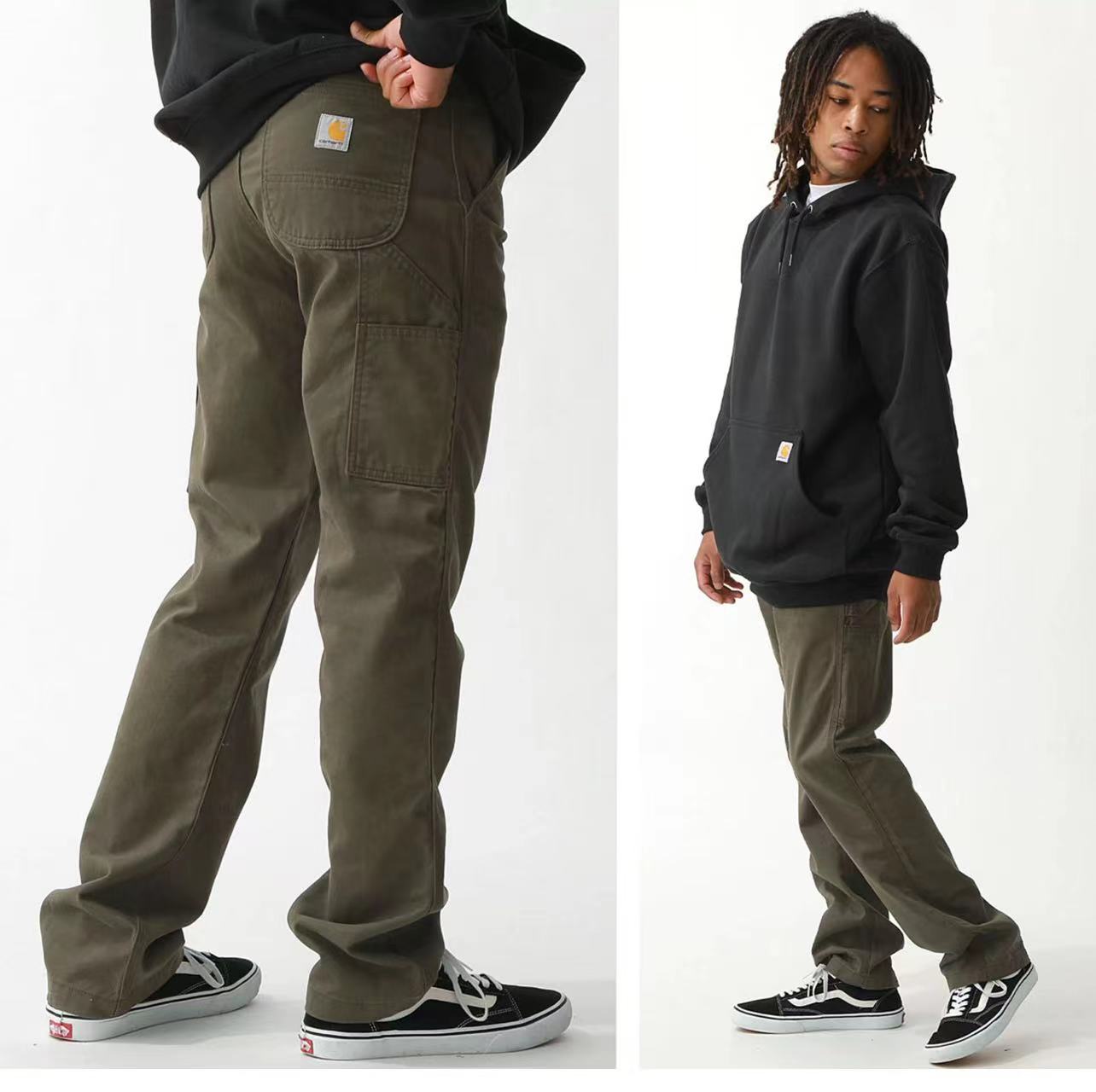 Carhartt מכנסי עבודה לגברים עם כיסי כלי עבודה – תמונה 6