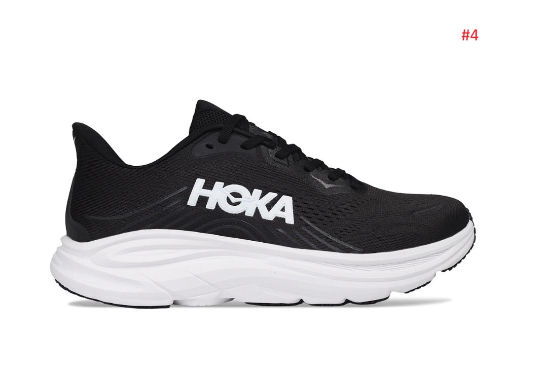 HOKA נעלי ריצה יוניסקס קלות ומרופדות – תמונה 5