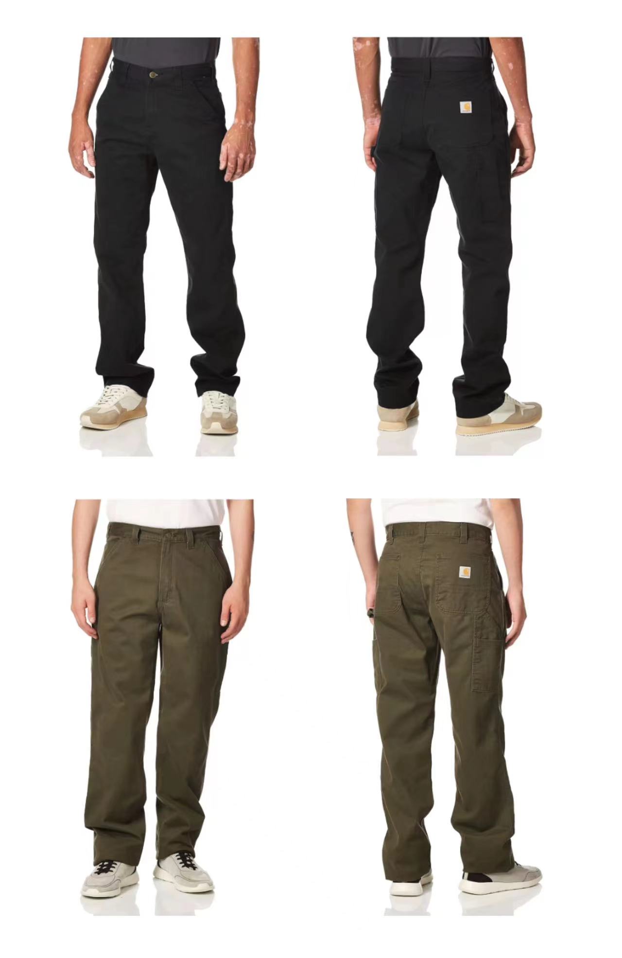 Carhartt מכנסי עבודה לגברים עם כיסי כלי עבודה – תמונה 12