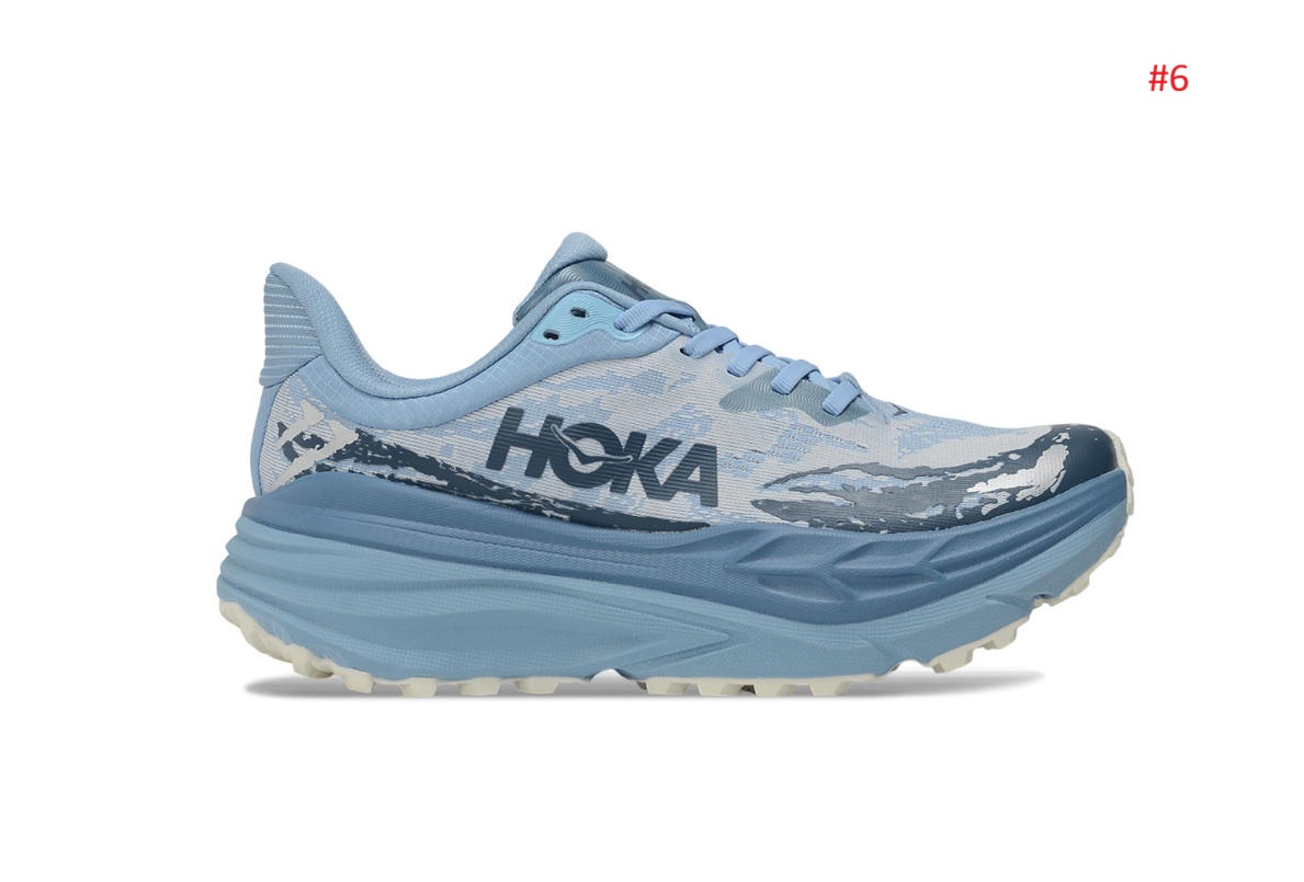 HOKA נעלי ריצת שטח עם ריפוד מאסיבי – תמונה 7