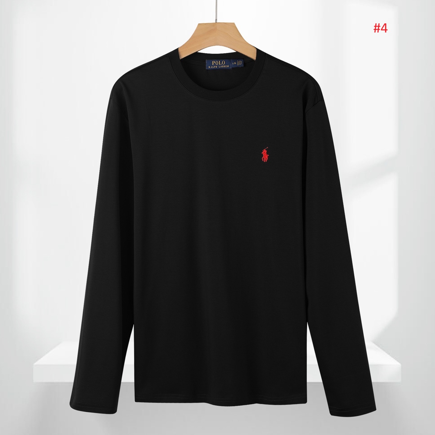 POLO RALPH LAUREN חולצת שרוול ארוך לוגו רקום – תמונה 5