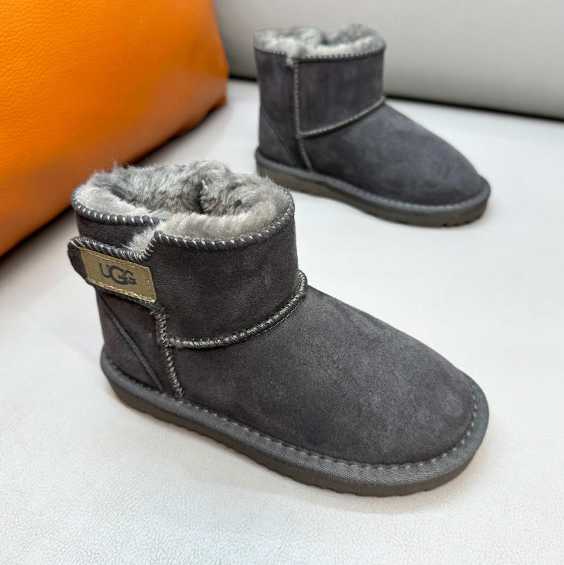 UGG מגפי ילדים חורפיות מרופדות – תמונה 12