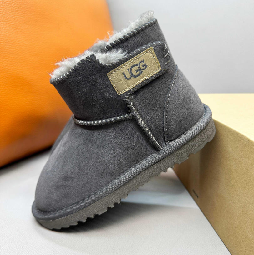 UGG מגפי ילדים חורפיות מרופדות – תמונה 10