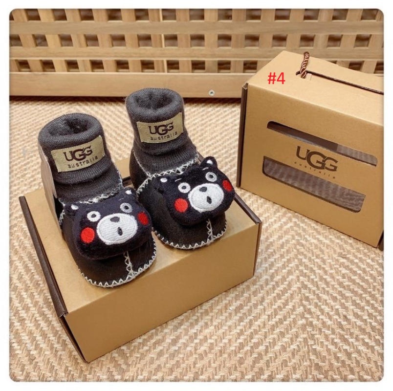 UGG נעלי טרום-הליכה לתינוקות עם דמויות – תמונה 5