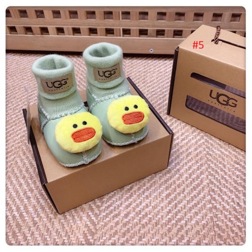 UGG נעלי טרום-הליכה לתינוקות עם דמויות – תמונה 6