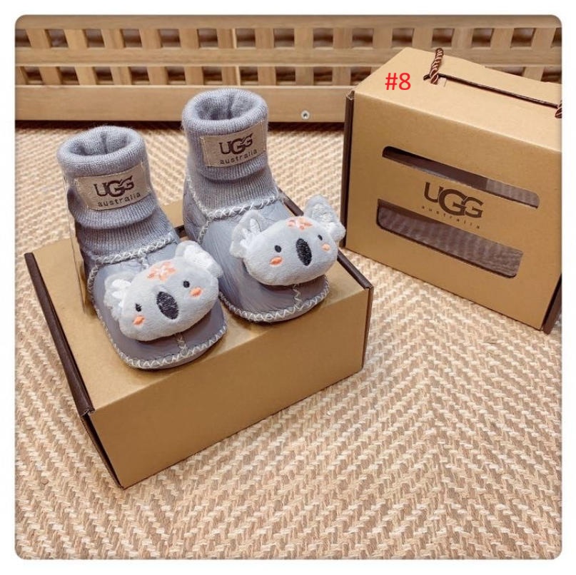 UGG נעלי טרום-הליכה לתינוקות עם דמויות – תמונה 9