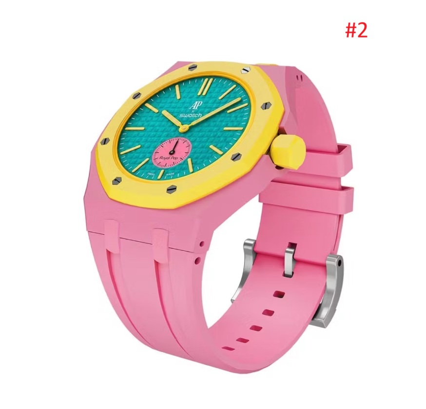 Swatch שעון יד אנלוגי Royal Pop – תמונה 3