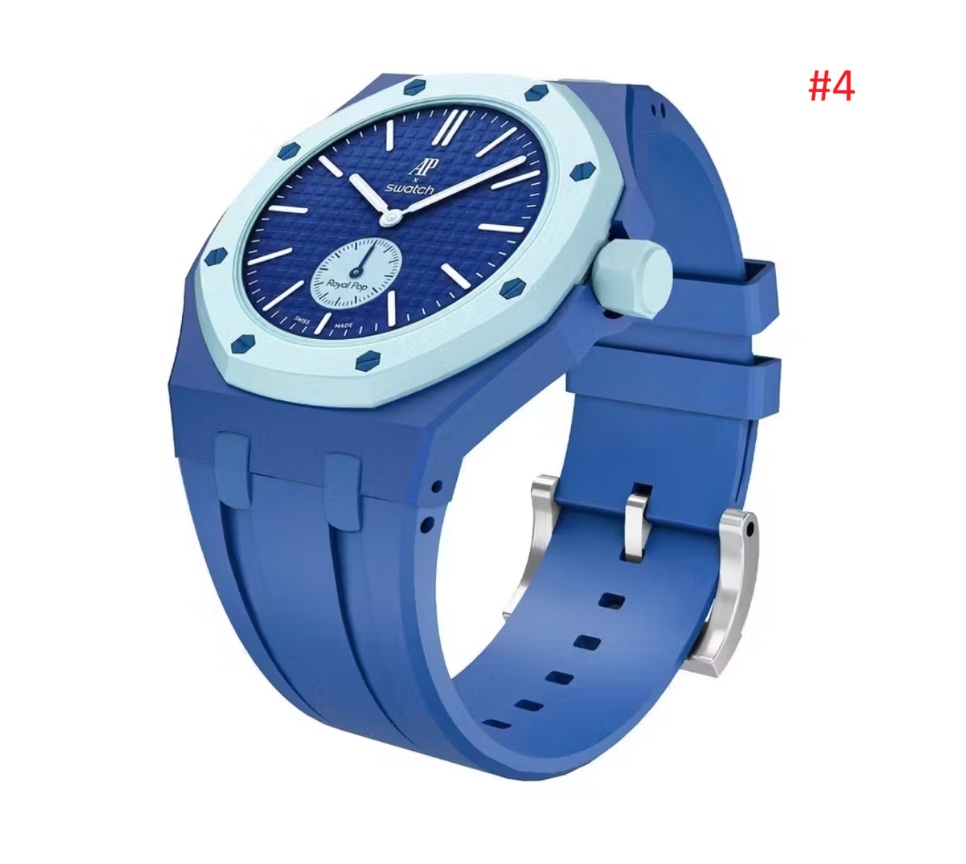 Swatch שעון יד אנלוגי Royal Pop – תמונה 5