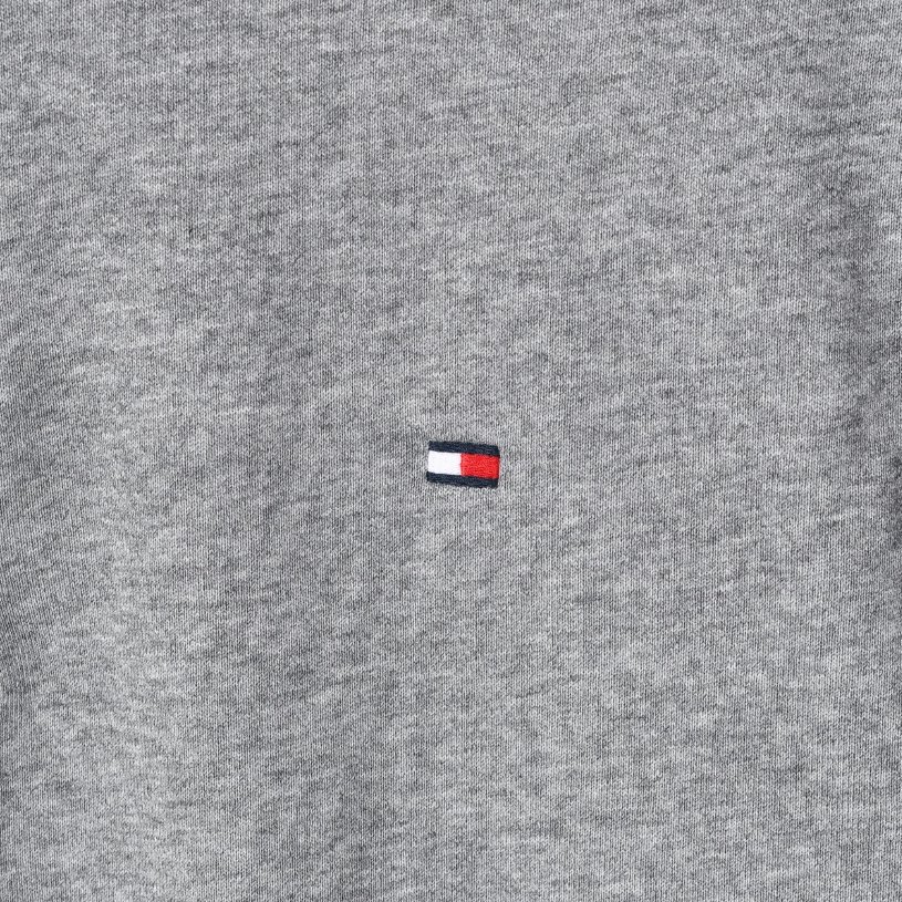 TOMMY HILFIGER סווטשירט חצי רוכסן לגברים – תמונה 8