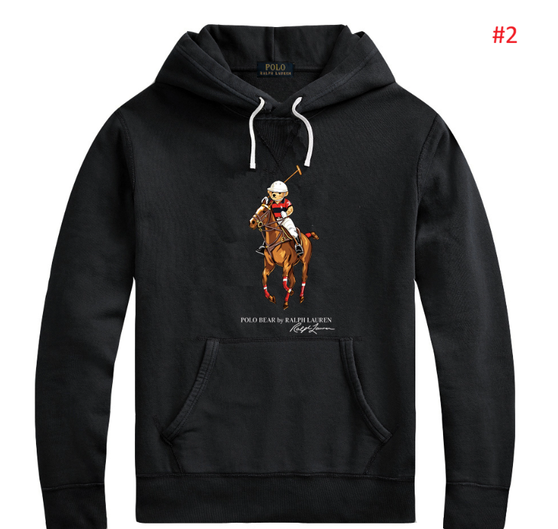Polo Ralph Lauren קפוצ׳ון עם הדפס Polo Bear – תמונה 3