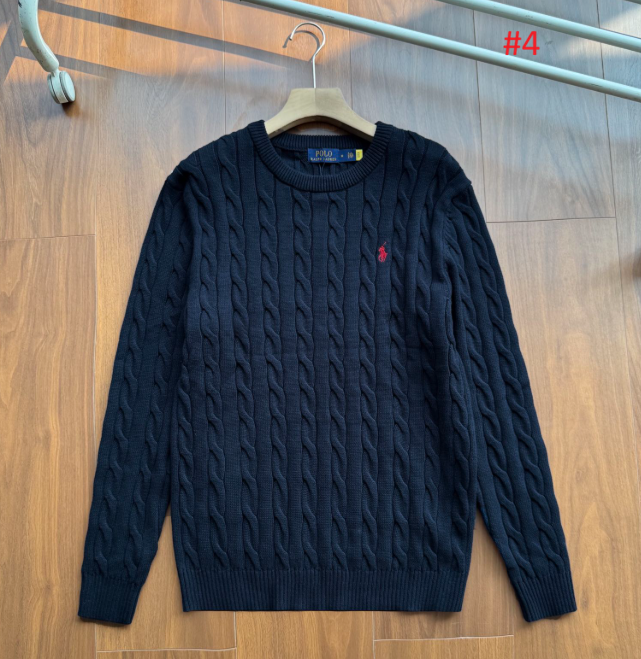 Polo Ralph Lauren סוודר סריג כבלים לגברים – תמונה 8