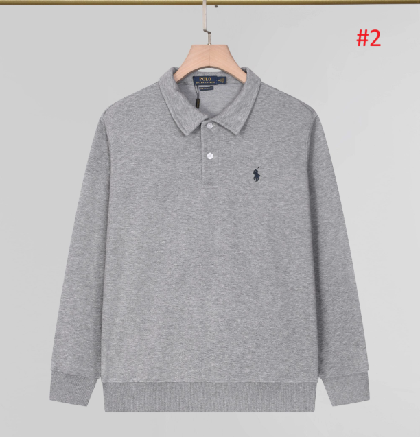 Polo Ralph Lauren חולצת פולו ארוכה לגברים Stretch Slim Fit – תמונה 3
