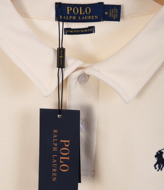 Polo Ralph Lauren חולצת פולו ארוכה לגברים Stretch Slim Fit – תמונה 8