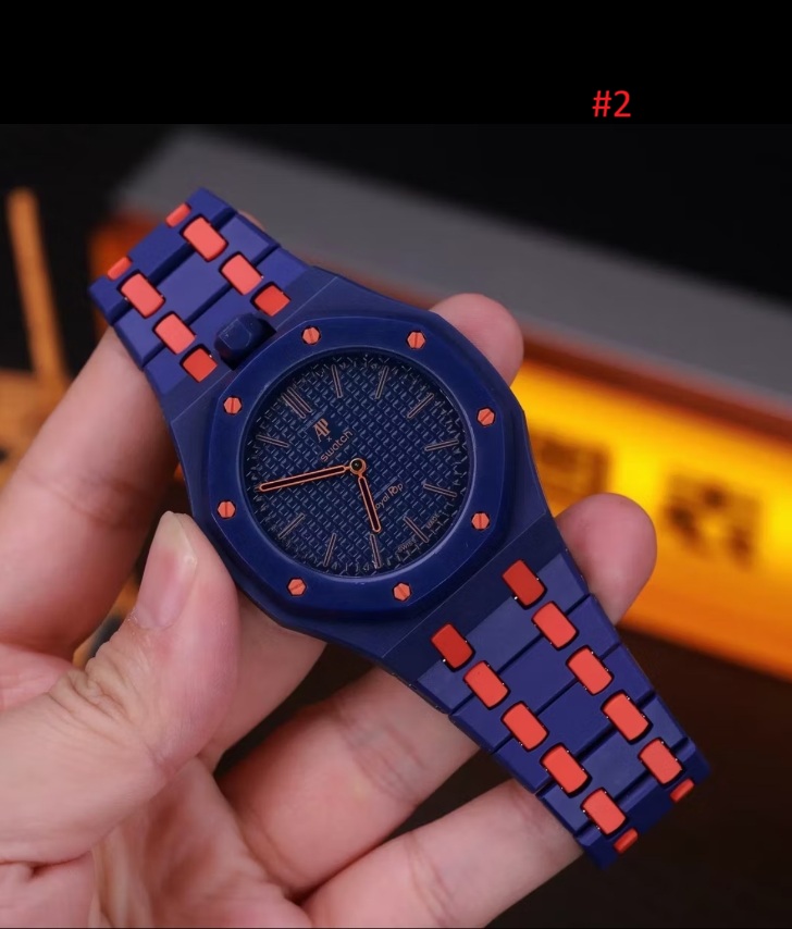 Swatch שעון יד אנלוגי בעיצוב אוקטגונלי – תמונה 3