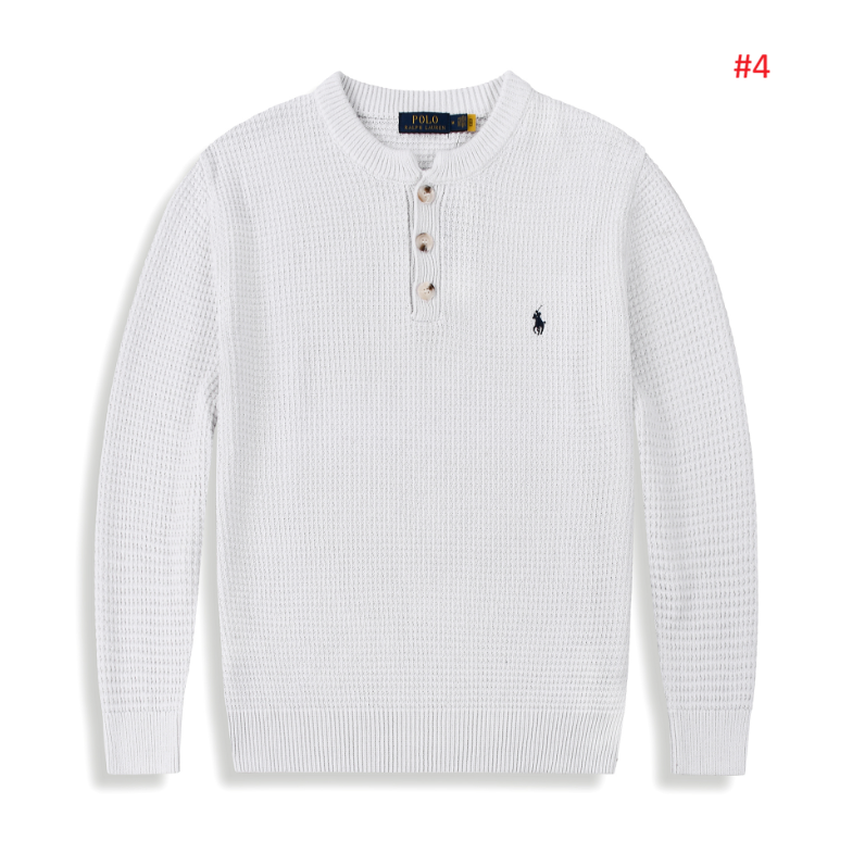 Polo Ralph Lauren סוודר הנלי סריג וופל לגברים – תמונה 5
