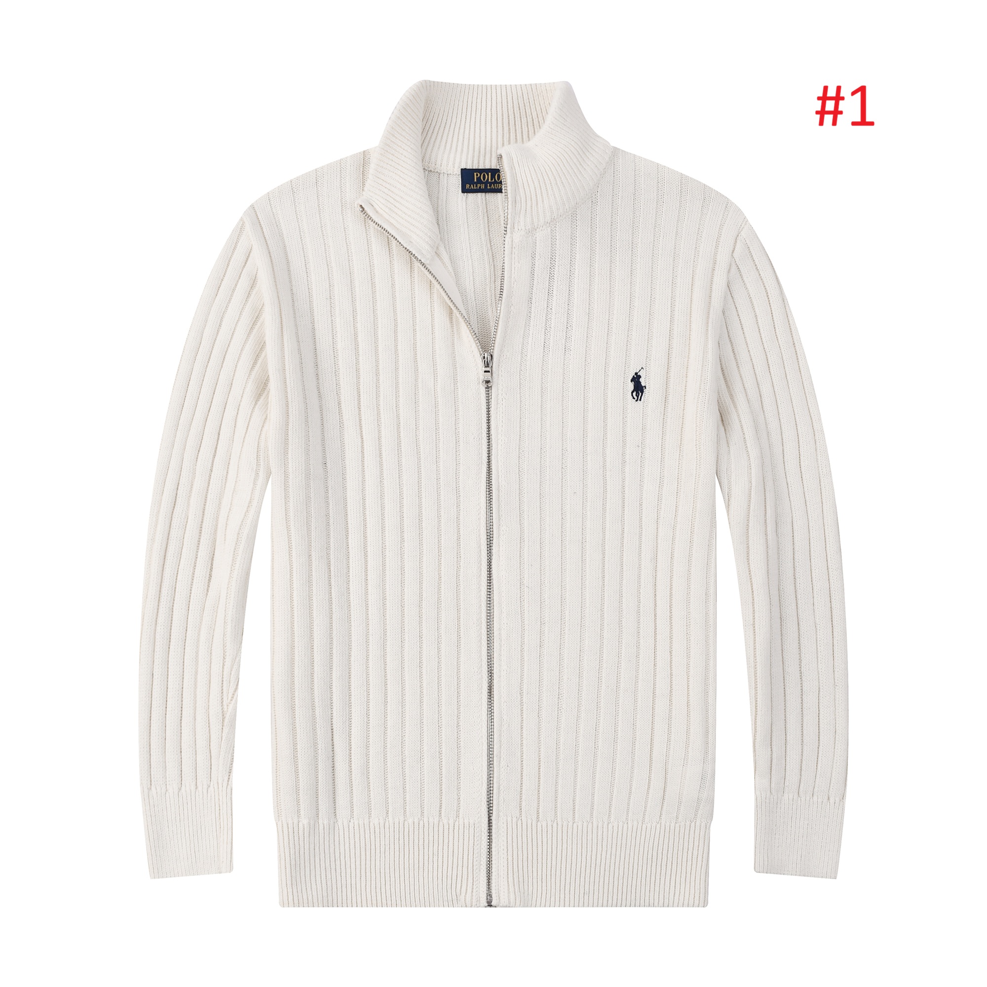 Polo Ralph Lauren קרדיגן סריג גברים עם רוכסן – תמונה 2